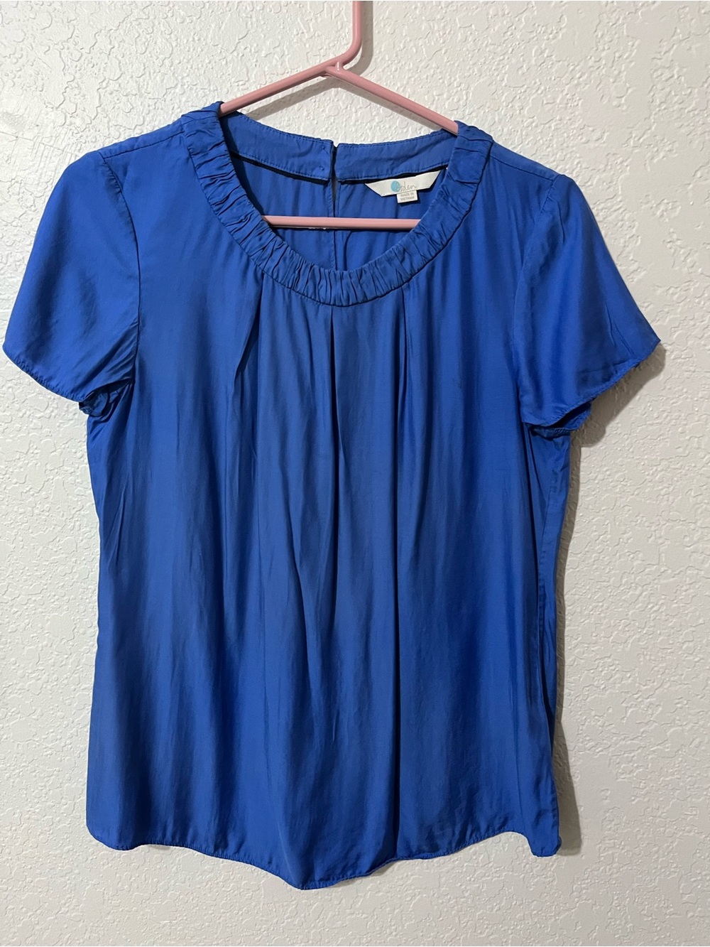 Boden Silk Blend Short Sleeve Blouse 6